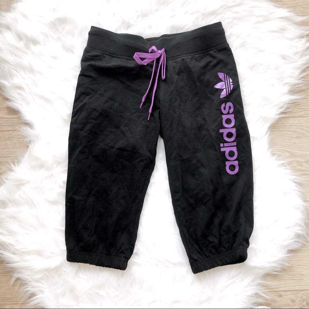LNWOT Adidas Youth Big Girls Fleece Capri/Pants